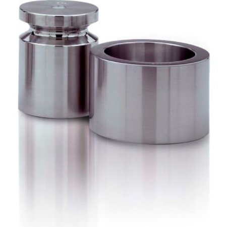 RICE LAKE WEIGHING SYSTEMS Rice Lake 2lb Cylindrical Weight, Stainless Steel, ASTM Class 5 - 12598 12598